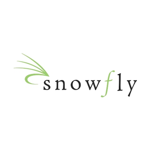 snowfly brand logo for snowfly.com