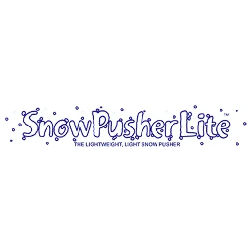 snowpusherlite brand logo for snowpusherlite.com