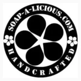 soap-a-licious brand logo for soap-a-licious.com