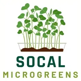 socalmicrogreens brand logo for socalmicrogreens.farm