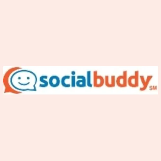 socialbuddy brand logo for socialbuddy.com