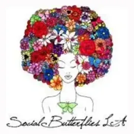 socialbutterflieslosangeles brand logo for socialbutterflieslosangeles.com