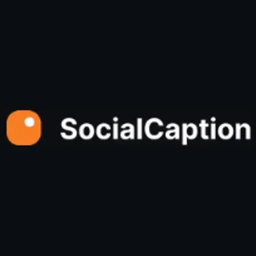 socialcaption brand logo for socialcaption.com
