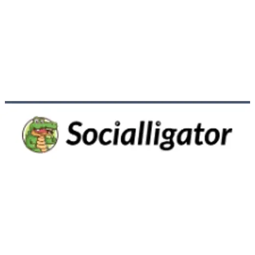 socialligator brand logo for socialligator.com
