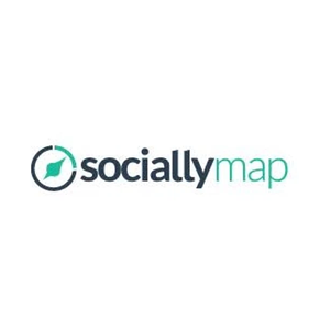 sociallymap brand logo for sociallymap.com