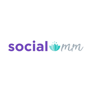 socialomm brand logo for socialomm.com