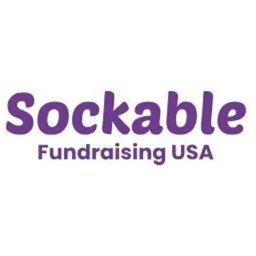 sockablefundraising brand logo for sockablefundraising.com