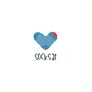 Socksat brand logo for socksat.me