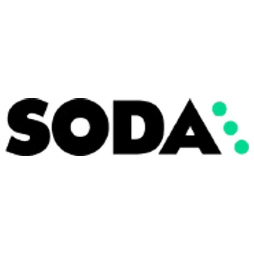 soda brand logo for soda.io