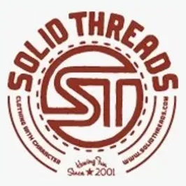 solidthreads brand logo for solidthreads.com