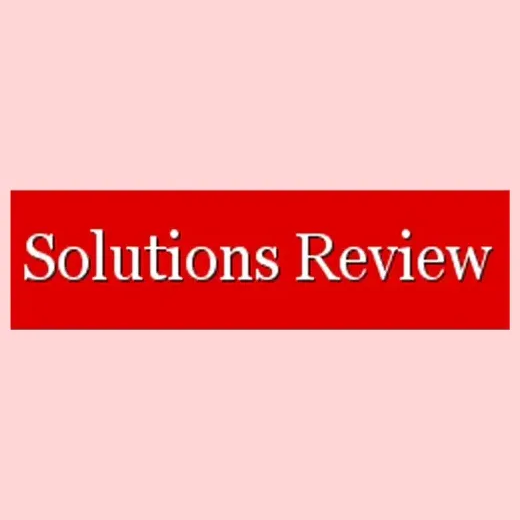 solutionsreview brand logo for solutionsreview.com