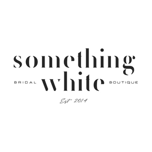 somethingwhitebridalboutique brand logo for somethingwhitebridalboutique.com