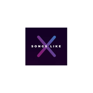 songslikex brand logo for songslikex.com