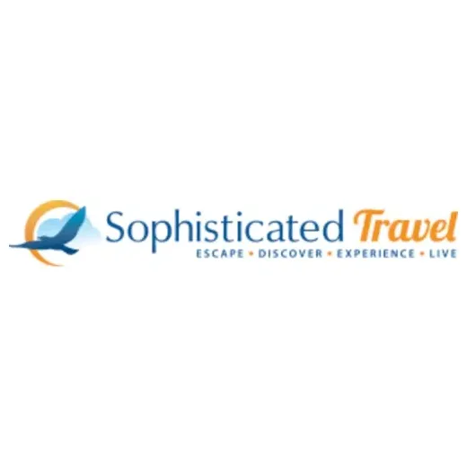 sophisticatedtravel brand logo for sophisticatedtravel.com