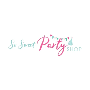 sosweetpartyshop brand logo for sosweetpartyshop.com