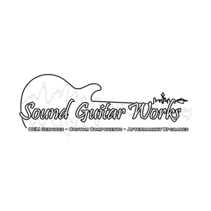 soundguitarworks brand logo for soundguitarworks.com