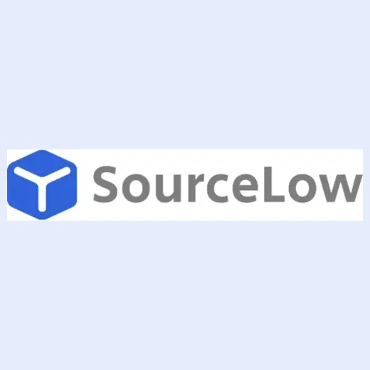 sourcelow brand logo for sourcelow.com