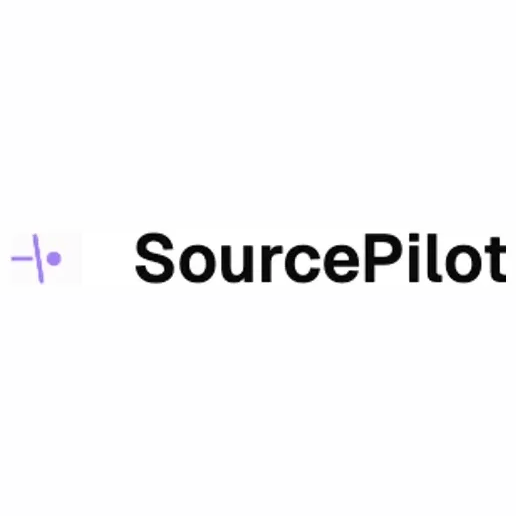 sourcepilot brand logo for sourcepilot.co