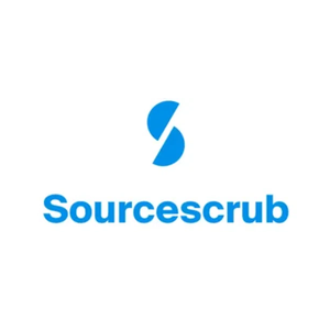 sourcescrub brand logo for sourcescrub.com