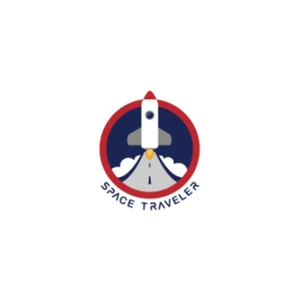 spacetravelerkids brand logo for spacetravelerkids.com
