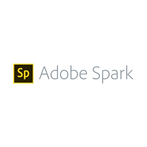 Adobe brand logo for spark.adobe.com