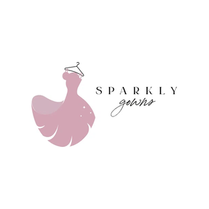 sparklygowns brand logo for sparklygowns.com
