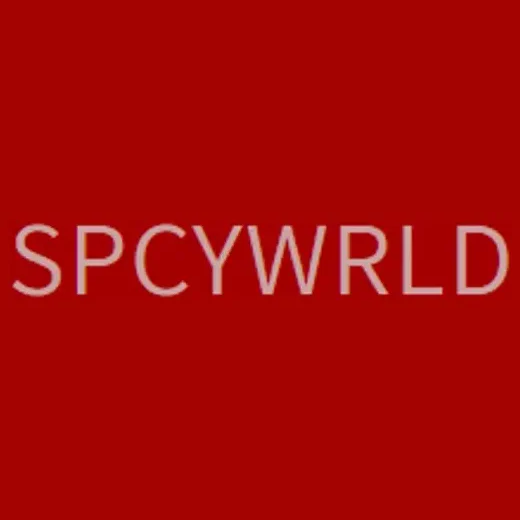 spcywrld brand logo for spcywrld.com