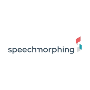 speechmorphing brand logo for speechmorphing.com