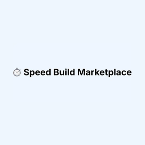 speedbuildmarketplace brand logo for speedbuildmarketplace.com