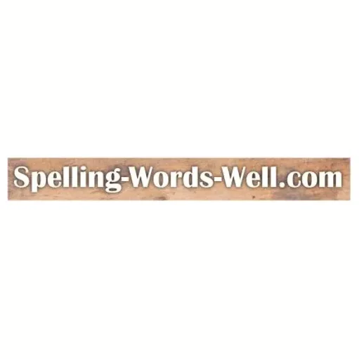 spelling-words-well brand logo for spelling-words-well.com
