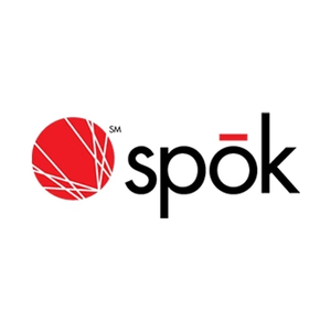 spok brand logo for spok.com