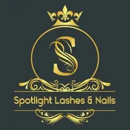 spotlightlashesnails brand logo for spotlightlashesnails.com