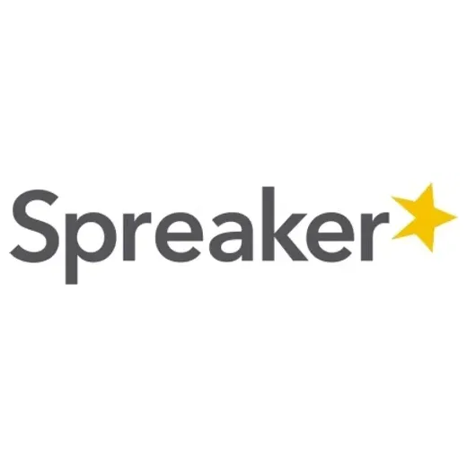 Spreaker brand logo for spreaker.com