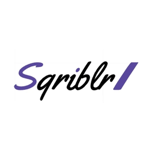 sqriblr brand logo for sqriblr.com