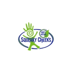 squeakycheeks brand logo for squeakycheeks.com