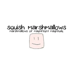 squishmarshmallows brand logo for squishmarshmallows.com