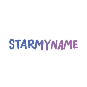 starmyname brand logo for starmyname.com