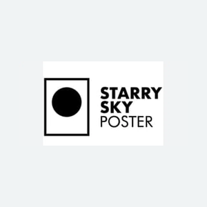 starryskyposter brand logo for starryskyposter.com