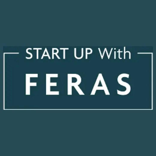 startupwithferas brand logo for startupwithferas.com