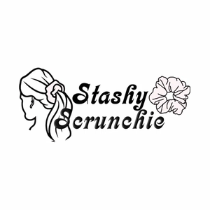 stashyscrunchie brand logo for stashyscrunchie.com