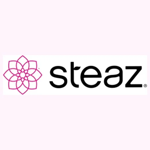 steaz brand logo for steaz.com