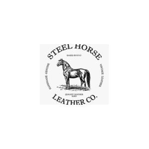 steelhorseleather brand logo for steelhorseleather.com