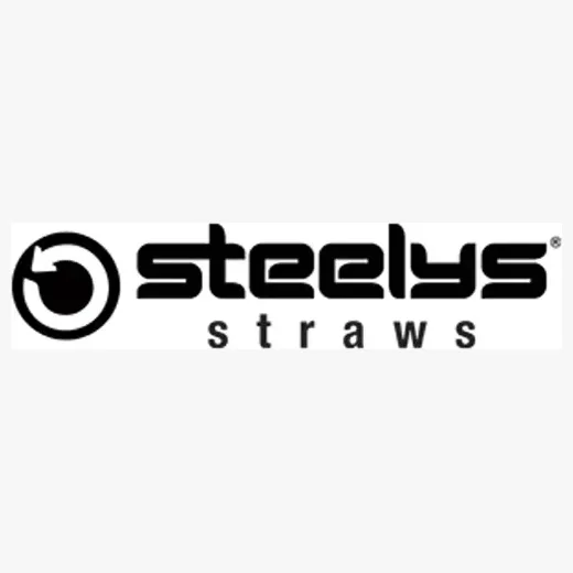 steelystraws brand logo for steelystraws.com