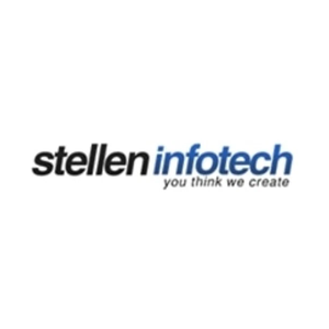 stelleninfotech brand logo for stelleninfotech.com