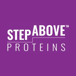 stepaboveproteins brand logo for stepaboveproteins.com