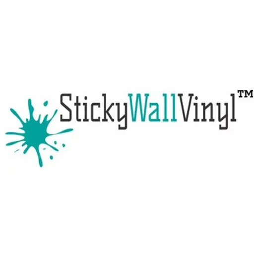 stickywallvinyl brand logo for stickywallvinyl.com
