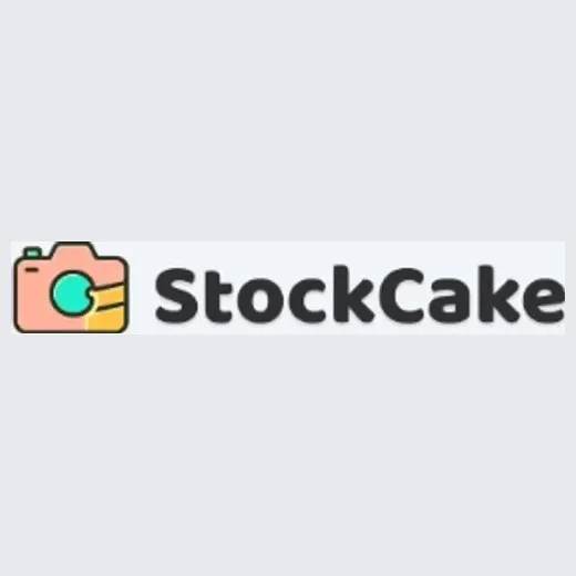 stockcake brand logo for stockcake.com