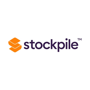 stockpile brand logo for stockpile.com