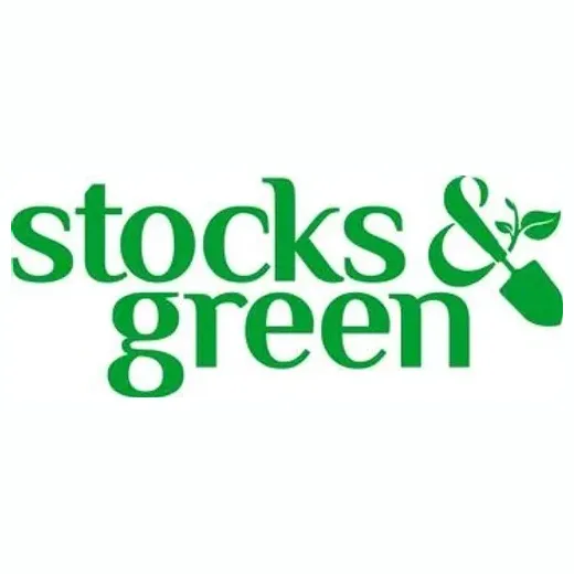stocksandgreen brand logo for stocksandgreen.com