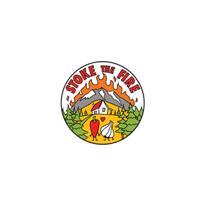 stokethefirehotsauce brand logo for stokethefirehotsauce.com